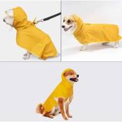 Fortuneville - Manteaux de pluie élégants de qualité supérieure pour chien – Vêtements pour chien avec fermeture éclair, avec poches,