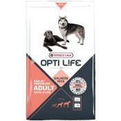 Opti Life Skin Care Medium et Maxi Dog Nourriture au saumon et riz 12,5 kgs Offre exclusive