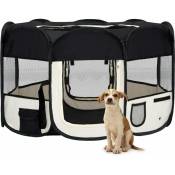 Vidaxl - Parc pliable pour chien avec sac de transport