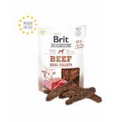 Friandises Chien – Brit Meaty Jerky Snack Beef fillets – 80 gr