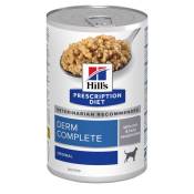 24x370g Hill's Prescription Diet Derm Complete - Pâtée pour chien