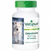 Colostrum 500mg - 90 comprimés pour chiens | Vetipur
