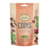 Friandises Lukullus Coins canard pour chien - 80 g