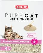 Zolux Litière pour Chat Pure Cat minérale agglomérante