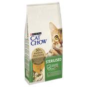 2 x 10 kg de croquettes pour chats PURINA Cat Chow Sterilised à la dinde