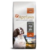 2x15kg Applaws Adult Small & Medium Breed, poulet -