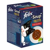 12x48g Felix Soup Filets sélection de la campagne