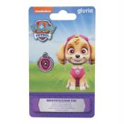 Plaque d identification pour collier The Paw Patrol Skye Taille S