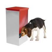 Suinga - Distributeur de mangeoire pour chiens, chats et autres animaux de compagnie. Capacité de 27 litres. 31x26x61 cm