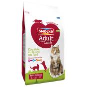 2x4kg Smølke Cat Food Adult with Agneau Nourriture sèche pour chats