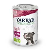 6x400g Yarrah Bio Paté porc - Pâtée pour chien