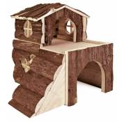 Trixie - Maison bjork, grands hamsters, en bois d'écorce