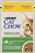 24x85 gr Cat Chow Sterilised Sachets au Poulet & Aubergin