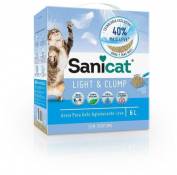 Litière pour Chats Light & Clump 6 L Sanicat