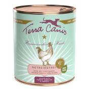 6x800 g poulet Terra Canis sans céréales Nourriture pour chien