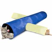 Collapsible 3 Ways Cat Tunnel, Interactive Cat Toys, Funny Pet Cat Kitten Tube Play Training Toy for Cat, Rabbits,Kittens and Dogs Lonvrèe