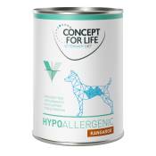 Concept for Life Veterinary Diet Hypoallergenic kangourou pour chien - 6 x 400 g
