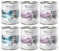 Little Wolf of Wilderness 6 x 800 g pour chiot - Lot