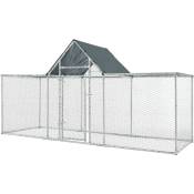 Nova - Cage pour la volaille avec protection du toit