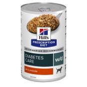 12x370 GR Hill's Prescription Diet w/d Canine Boîte