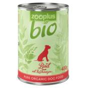 12x400g lot bœuf + dinde zooplus bio - Nourriture pour chien