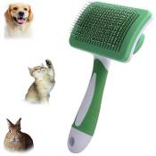 Brosse de toilettage autonettoyante pour chats, brosse à poils de chien, peigne pour chat, apprêt lâche facile à enlever des brosses à poils