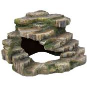Rocher d'angle avec grotte et plateforme 26 x 20 x 26 cm - Trixie