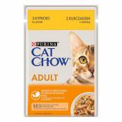 Sachets Cat Chow pour chat 22 x 85 g + 4 x 85 g offerts