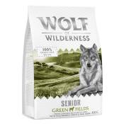 400g Senior Green Fields, agneau Wolf of Wilderness - Croquettes pour chien