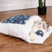 Jalleria - Sac de couchage pour chat, grotte de lit