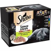 Sheba Sauces Gourmandes pour chat adulte – Nourriture
