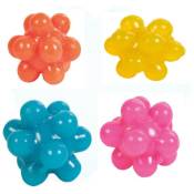 Trixie - Set de balles avec bosses 4 pièces Dimensions: ø 3,5 cm pour chat. Multicolor