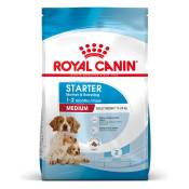 15kg Royal Canin Medium Starter Mother & Babydog - Croquettes pour chien