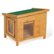 Idmarket - Maison pour chat niche en bois avec porte