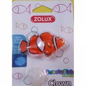 Zolux Décor pour Aquarium Flottant Poisson Clown Phosphorescent