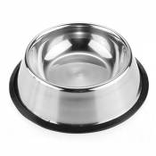 Chiot en acier inoxydable bol de nourriture pour chien