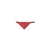 Flamingo - Collier avec bandana pinto rouge 22/35cm