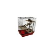 Cage pour hamster enzo 3 41,5x28,5x48,5cm