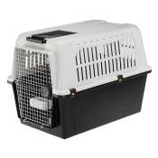Ferplast Panier de transport pour grands chiens Atlas 60 PROFESSIONAL, écuelle et accessoires inclus, verrouillage de sécurité, grilles de ventilation