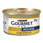 Gourmet – Gold : en Mousse au Poulet – 24x85g
