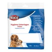 10 alèses de propreté Trixie pour chien - L 60 x l 60 cm