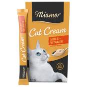 6x15g Miamor Cat Snack Pâte multivitaminée - Friandises