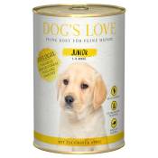 Dog's Love Junior volaille pour chiot - 24 x 400 g