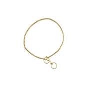 Ibanez - Maximum Elegance colliers de chaîne en or 3,5mm. x 38cm. chrome d'or