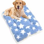 Lit pour chien Couverture pour animaux de compagnie Tapis de lit en molleton doux et épais pour chiot, chien, chat, canapé, coussin, tapis de maison,
