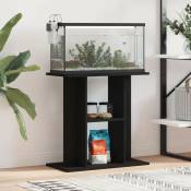 Meuble Support Noir Aquariums 60 X 30 cm. 1 étagère Support solide et stable pour aquariums - Noir