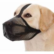 Muselière en Polyester pour hochet à Courtes Races,Muselière pour chien anti-morsure, anti-aboiement, anti-mangeaison, masque pour chien respirant et