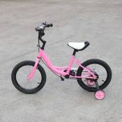 Senderpick - Vélo pour enfant 16 pouces Rose 5-8 ans