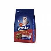 BREKKIES - Croquettes Chats Délice Au Poulet 4Kg -
