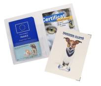 Porte documents spécial animaux chien en baskets Fabriqué en France